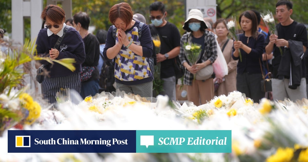 Editorial | After mourning fire victims, Hong Kong must slowly recover and rebuild