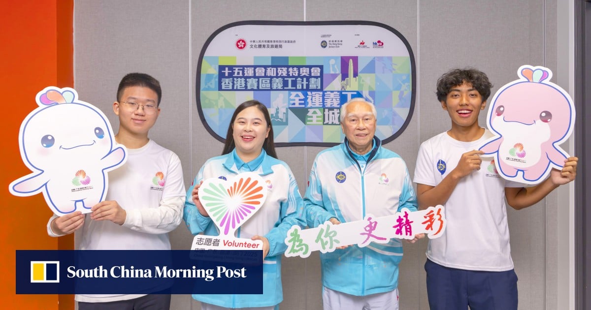 Meet the Hong Kong volunteers witnessing our country's glory at the National Games