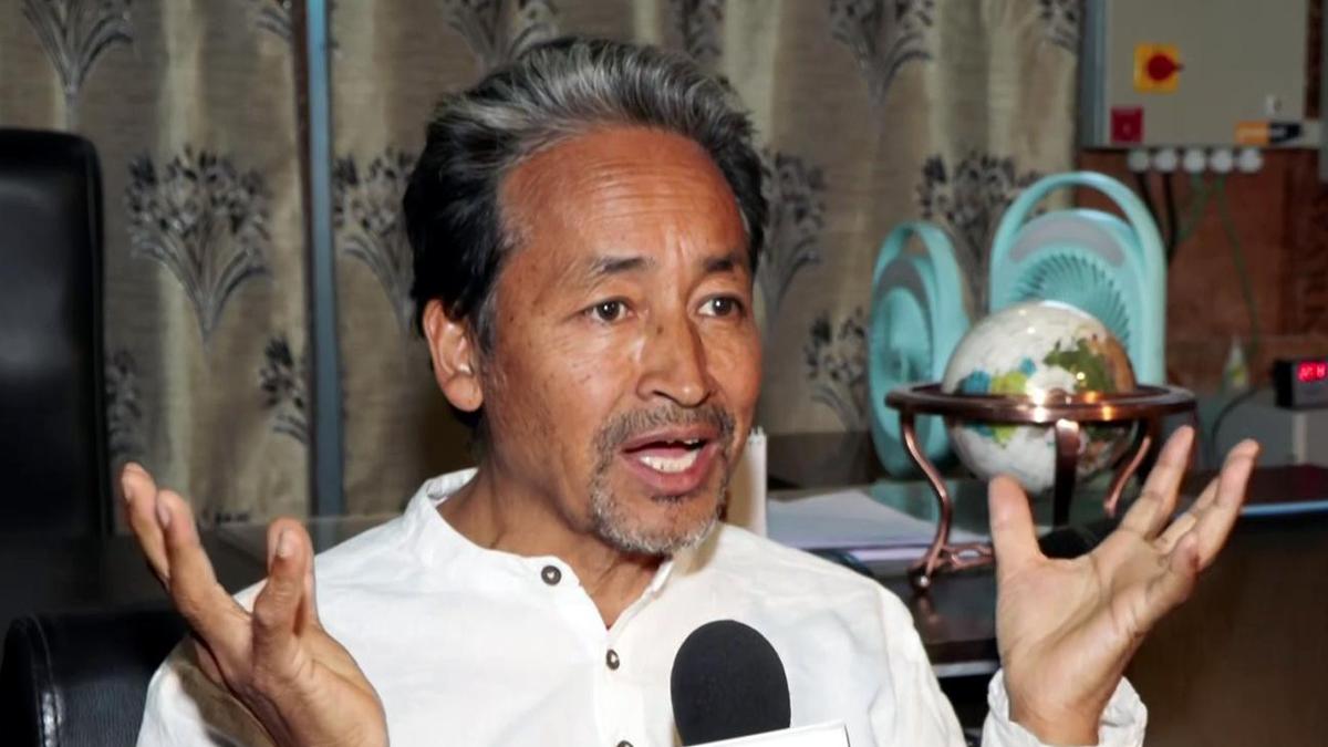 Consider recognising Sonam Wangchuk's institute in Ladakh, House panel tells UGC