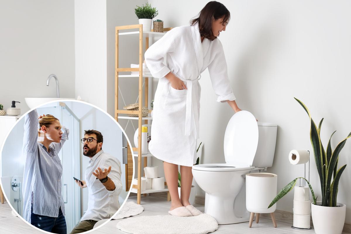 Husband slams wife for 'disgusting' bathroom habit  --  and is met...