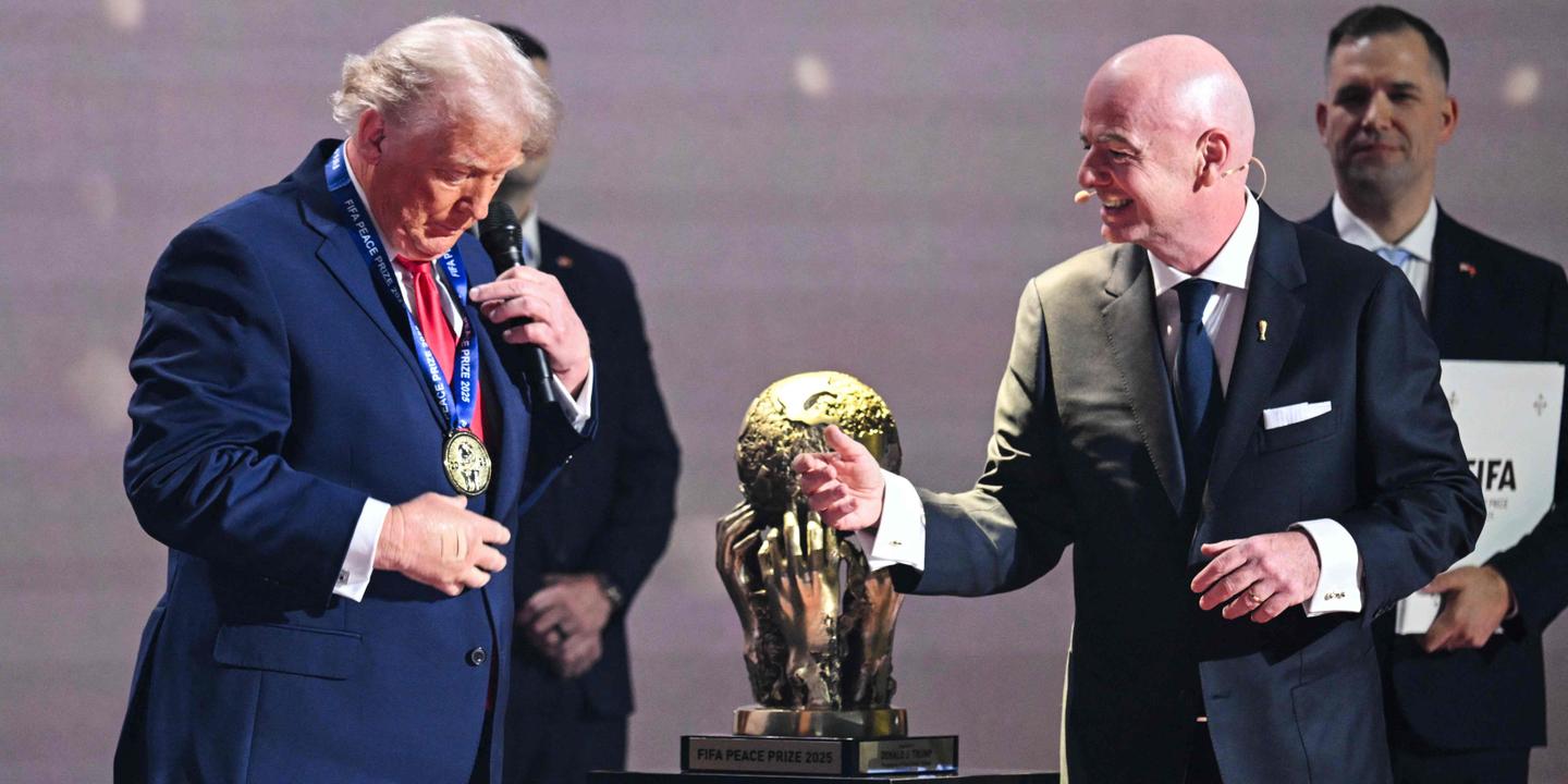 Infantino accused of violating FIFA's 'political neutrality' after giving Peace Prize to Trump