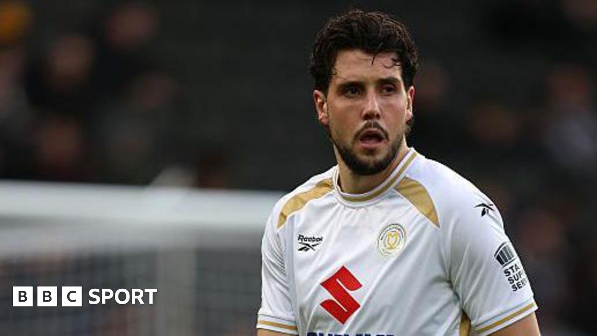 Jack Sanders: MK Dons defender banned for three games for violent conduct