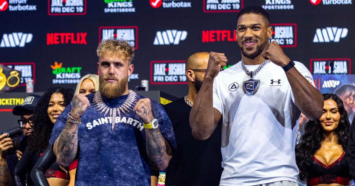 Jake Paul faces going in the grave 'quicker than ever' in Anthony Joshua fight - The Mirror