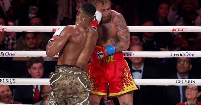 Jake Paul Fractures Jaw in KO Loss to Joshua