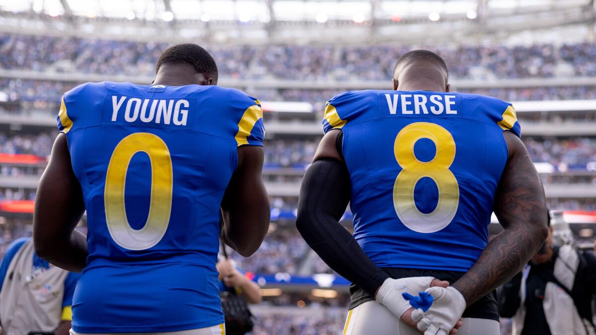 Jared Verse and Byron Young are more than just the Rams' dynamic defensive duo