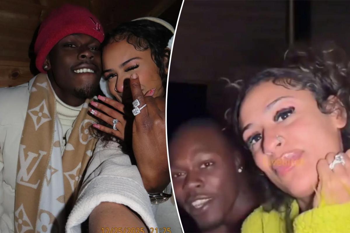 Jazz Chisholm celebrates engagement by bragging about fiancee's...