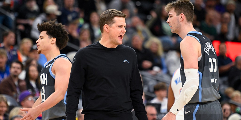 Jazz coach Will Hardy drops F-bombs on players in viral timeout video during blowout loss