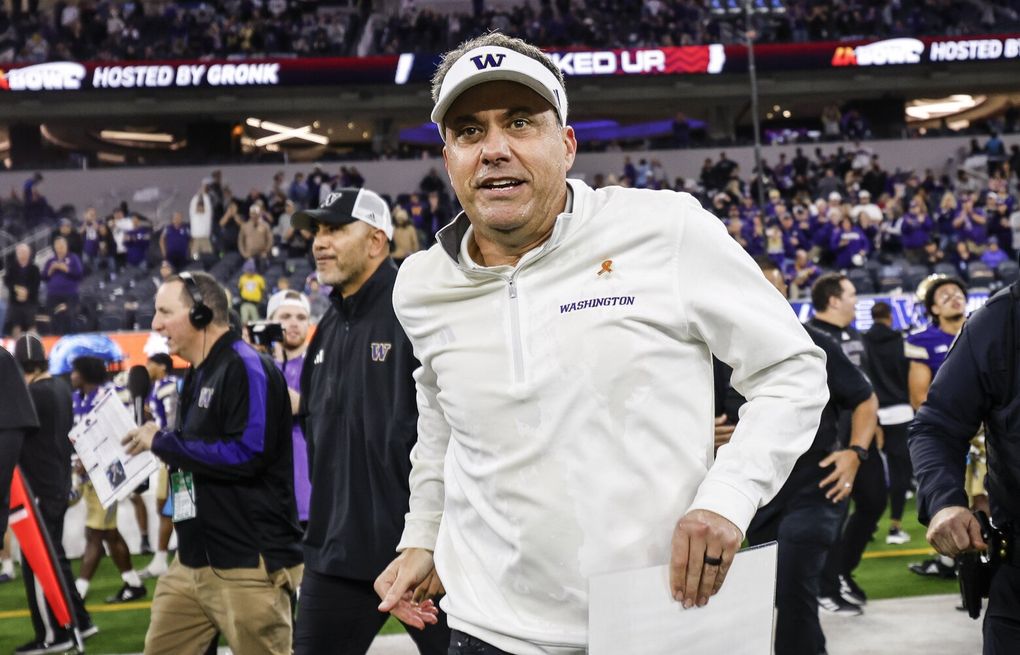 Jedd Fisch's future at UW still in question after Huskies bowl win