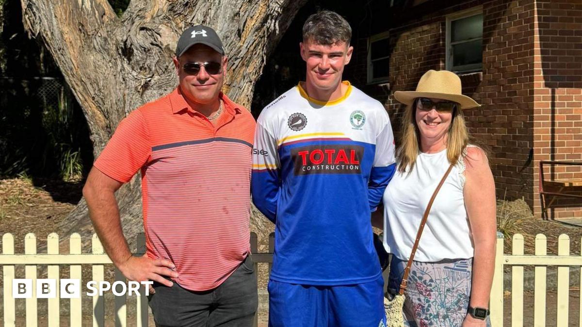 Josh Baker's parents on how watching England in Australia is helping them with grief