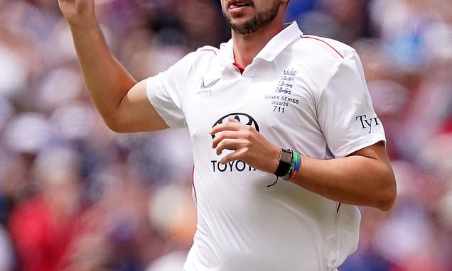 Josh Tongue takes three wickets as England claim early Boxing Day...