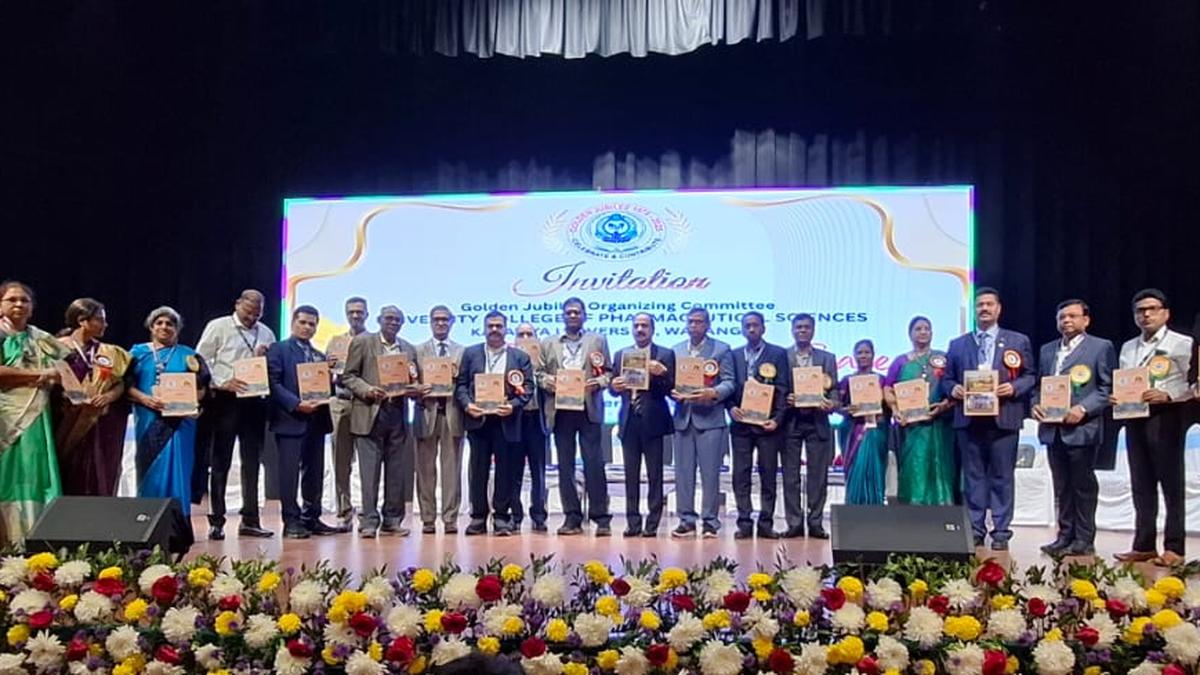 Kakatiya University Pharma faculty lauded for bringing global recognition to department