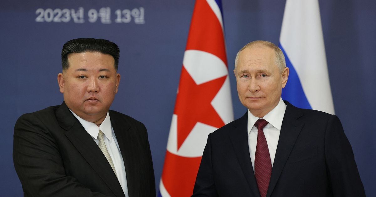 Kim Jong Un's' 'blood, life and death' New Years message to Putin over losses