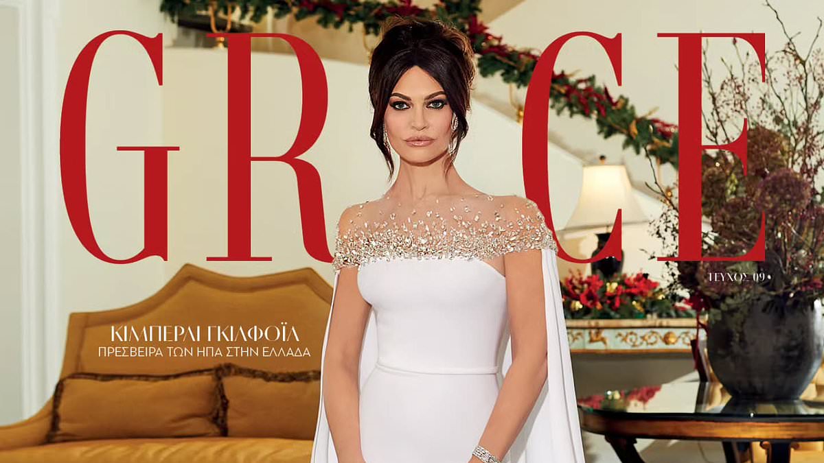 Behind-the-scenes snaps from Kimberly Guilfoyle's shoot raise eyebrows
