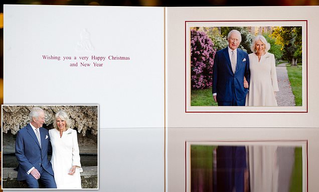 Will the King's newly revealed official card grace YOUR mantelpiece?