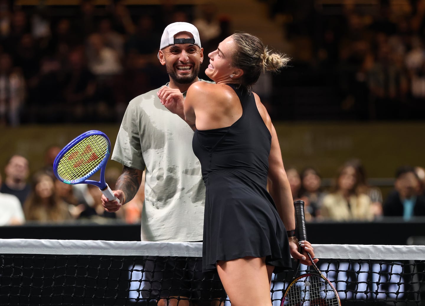 More entertainment than a landmark moment, Nick Kyrgios beats Aryna Sabalenka in latest 'Battle of the Sexes' in tennis - The Boston Globe