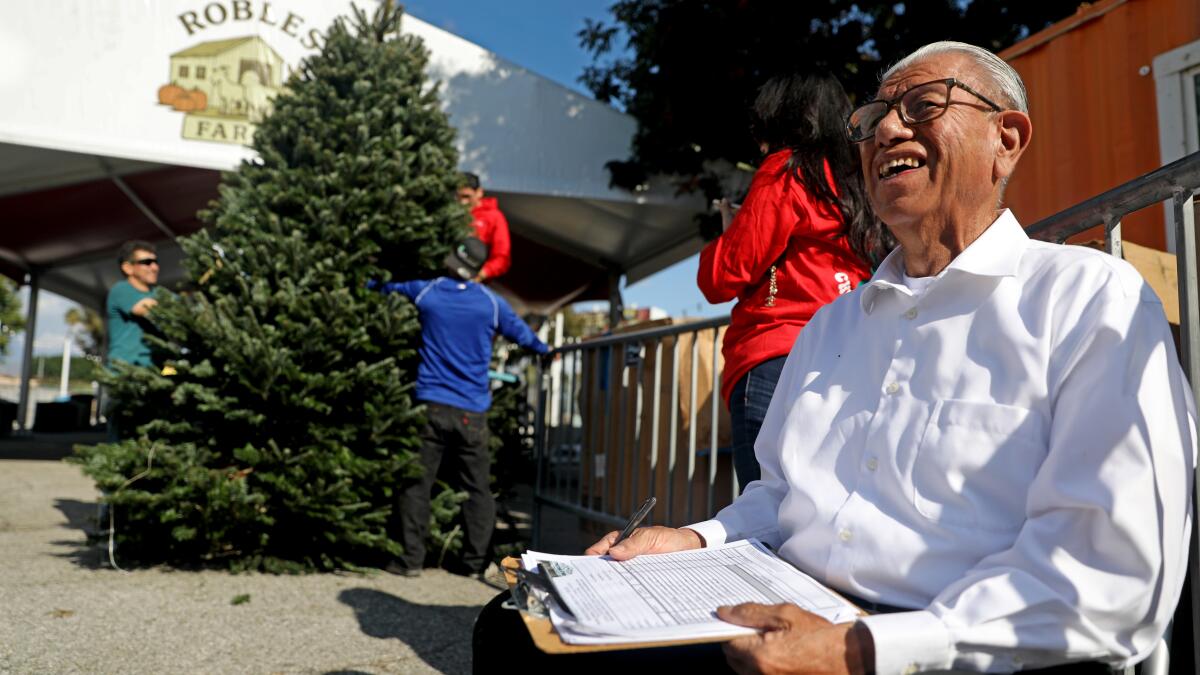 How one L.A. immigrant's quest spawned generations of Christmas tree sellers