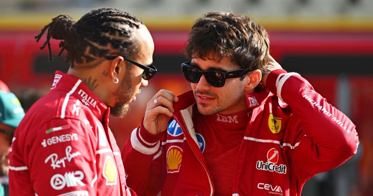 Charles Leclerc 'has no advice for' Lewis Hamilton as Ferrari reality made clear