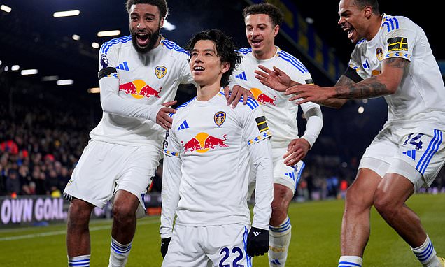 Leeds stun Chelsea to end losing run and move out of relegation zone
