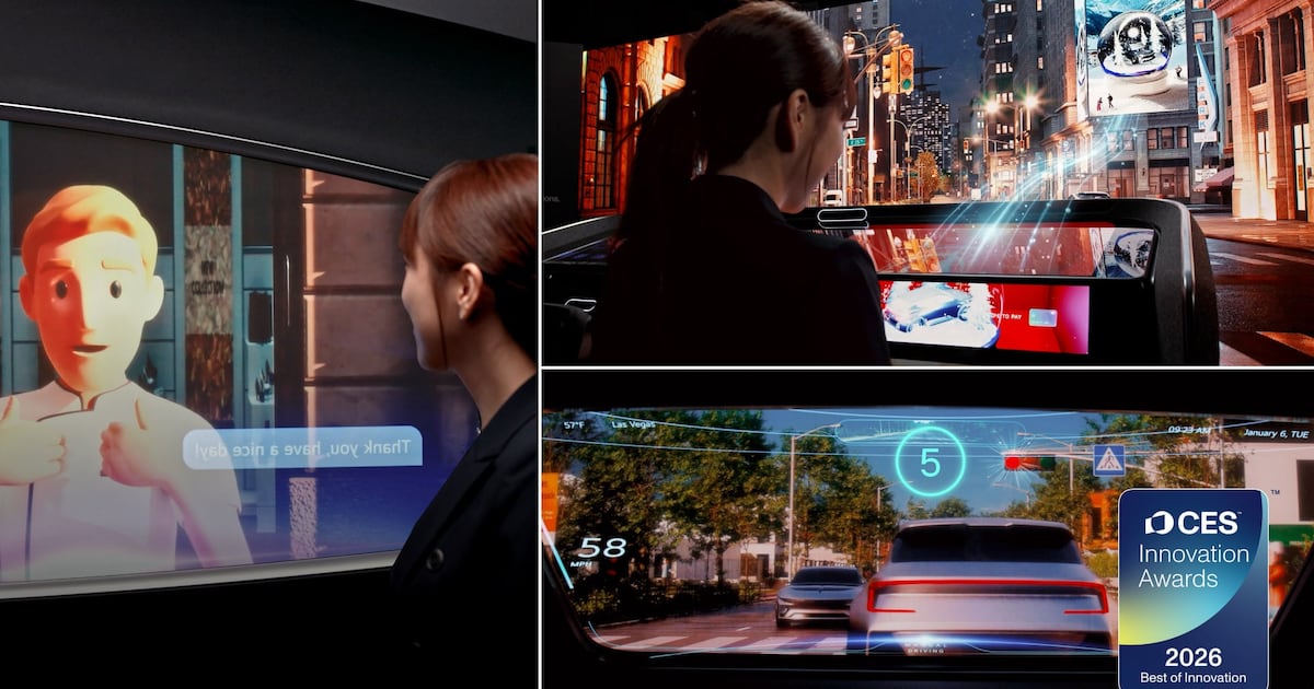 LG Electronics Unveils AI-Based Vehicle Solution at CES 2026