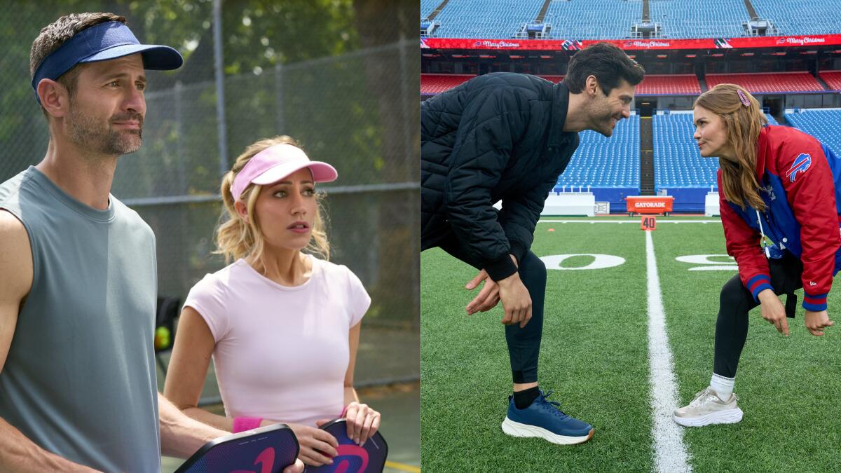 How do Lifetime and Hallmark keep Christmas movies fresh? By turning to picklers and pigskin