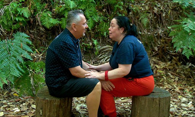 IAC's Lisa Riley bursts into tears as she's reunited with partner Al