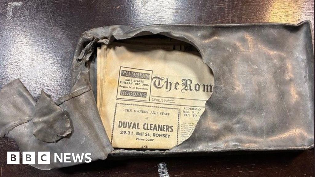Lord Mountbatten time capsule discovered under Romsey care home
