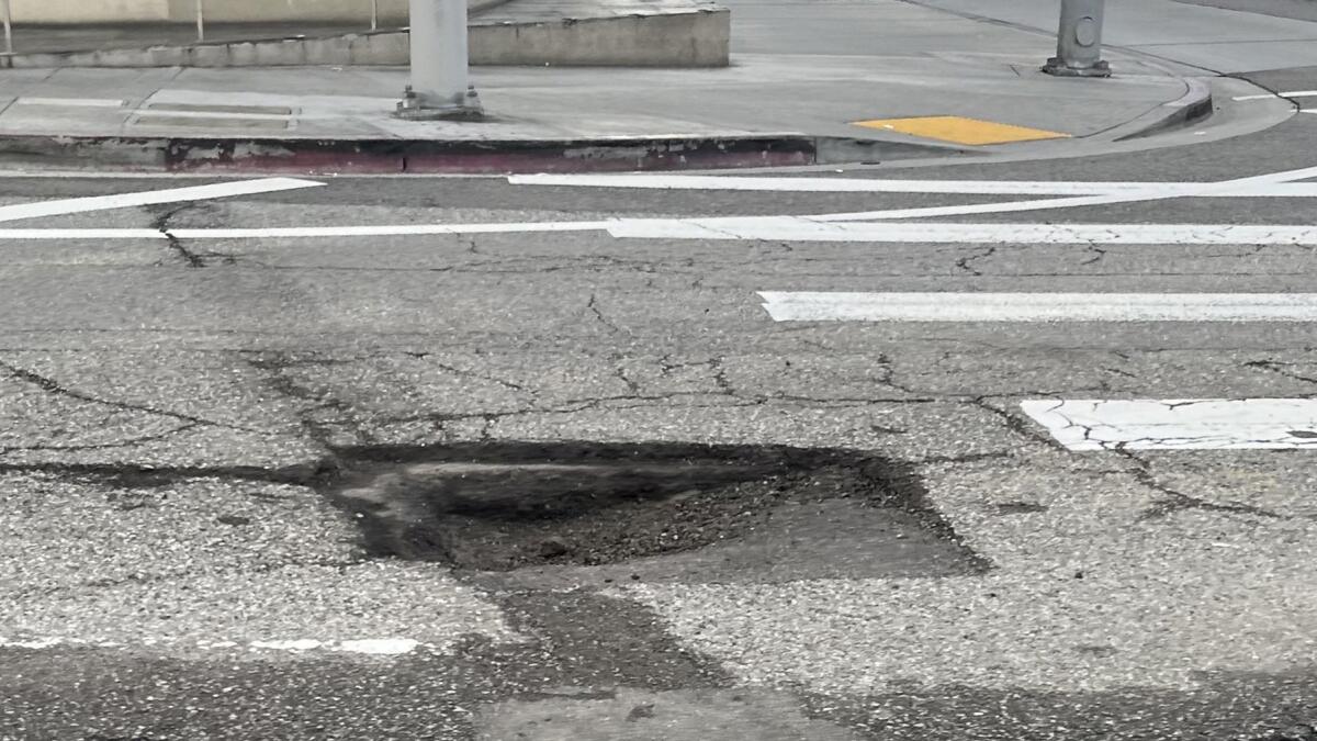 Contributor: You're not imagining it. L.A. has surrendered to the potholes