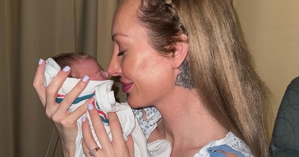 Love Island star gives birth to first baby and shares cute name - The Mirror