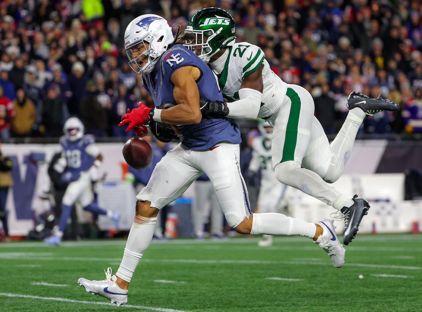 Mack Hollins lands on injured reserve, a major blow to the Patriots' offense ahead of Sunday's game vs. the Jets - The Boston Globe