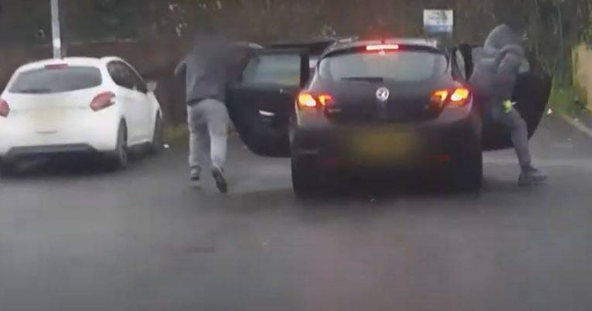 Masked men burst into house before leading police on 105mph car chase - Daily Star