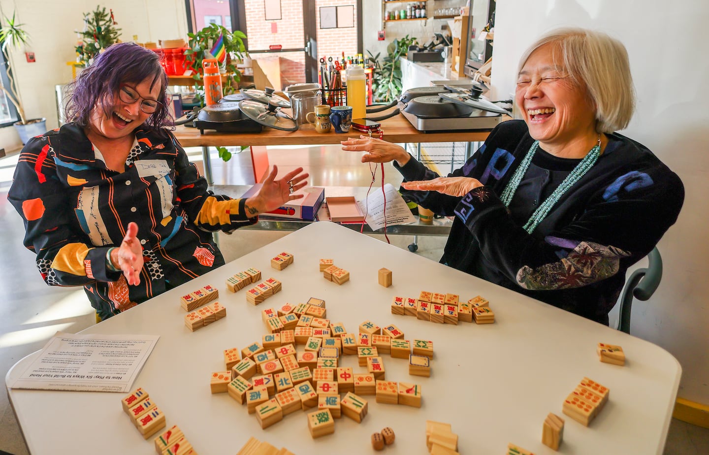 Mei Mei's mahjong nights blend culture, charity, and community - The Boston Globe