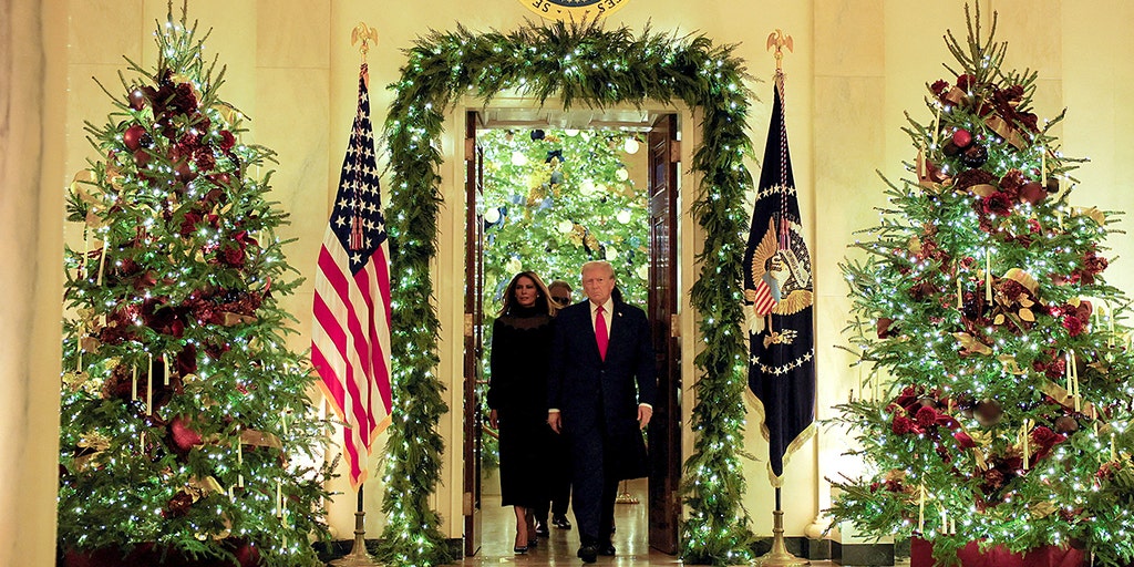 Melania Trump's White House Christmas is a shining beacon of America