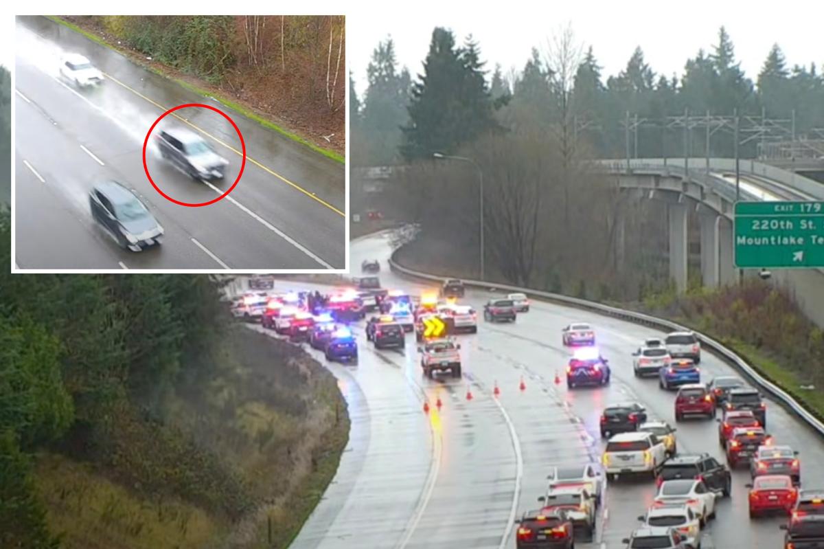 Maniac on meth carjacks state trooper's patrol cruiser on Seattle...