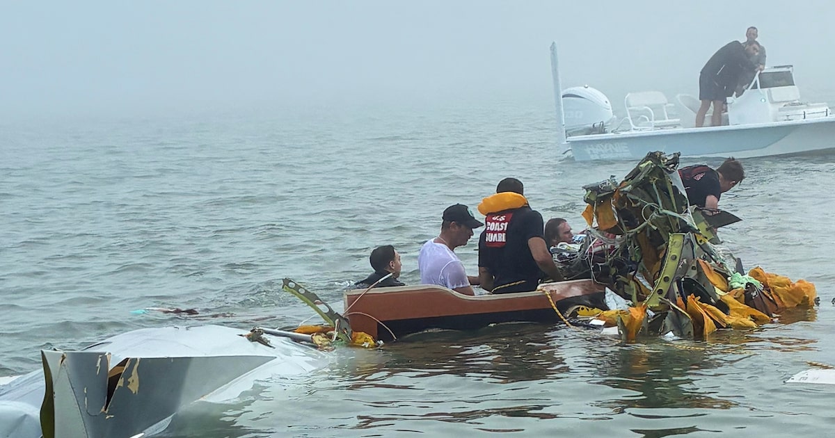Six dead and a family left reeling after Mexican Navy medical fight crashes in Galveston
