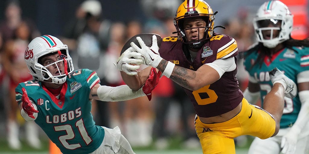 Minnesota wide receiver makes incredible diving catch to win bowl game
