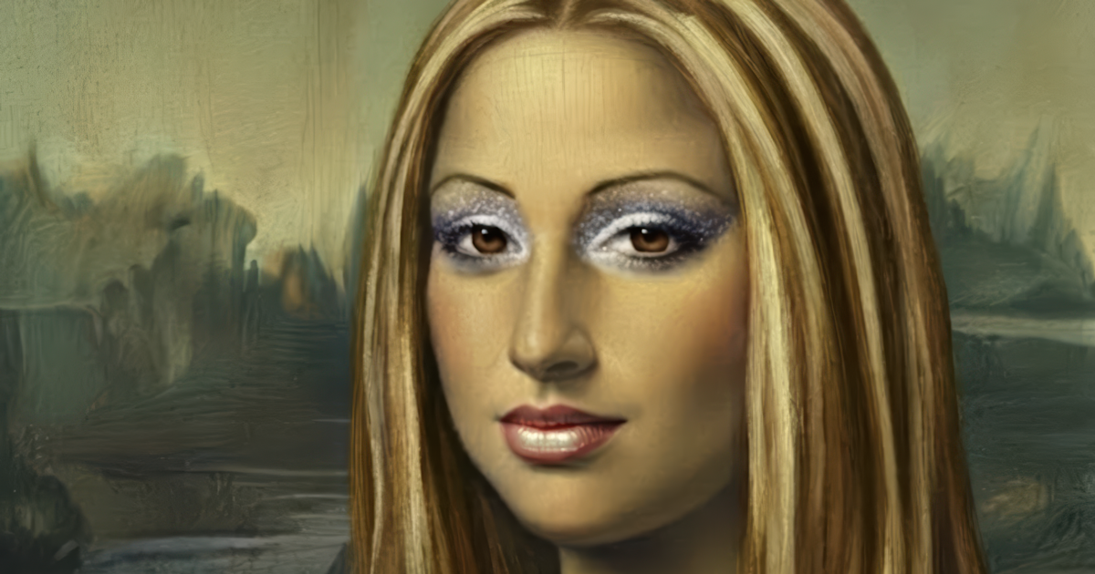 Mona Lisa gets modern makeover as classic paintings reimagined using AI - The Mirror