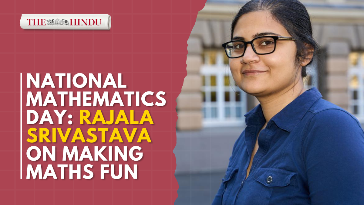 On National Mathematics Day, award‑winning mathematician Rajala Srivastava shares tips to love maths
