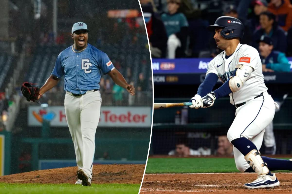 Nationals trade reliever Jose Ferrer to Mariners for top catching...