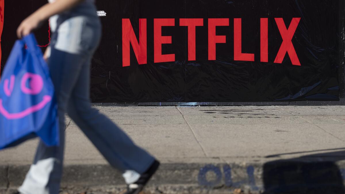 Netflix shares drop after Paramount launches hostile takeover bid