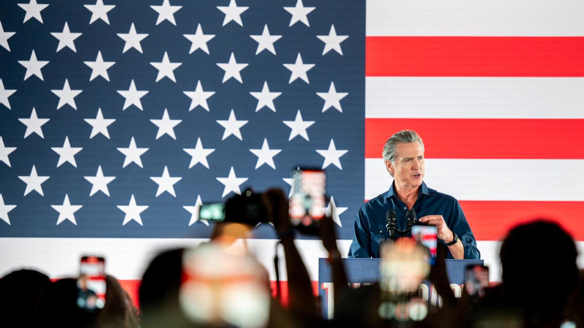 Commentary: Is Newsom blazing a path to the White House? Running a fool's errand? Let's discuss