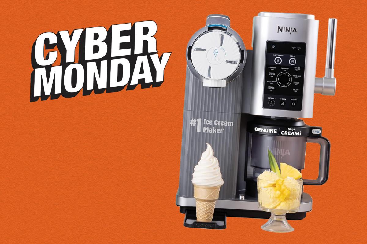 I scream, you scream, we all scream for the Ninja CREAMi Cyber Monday...