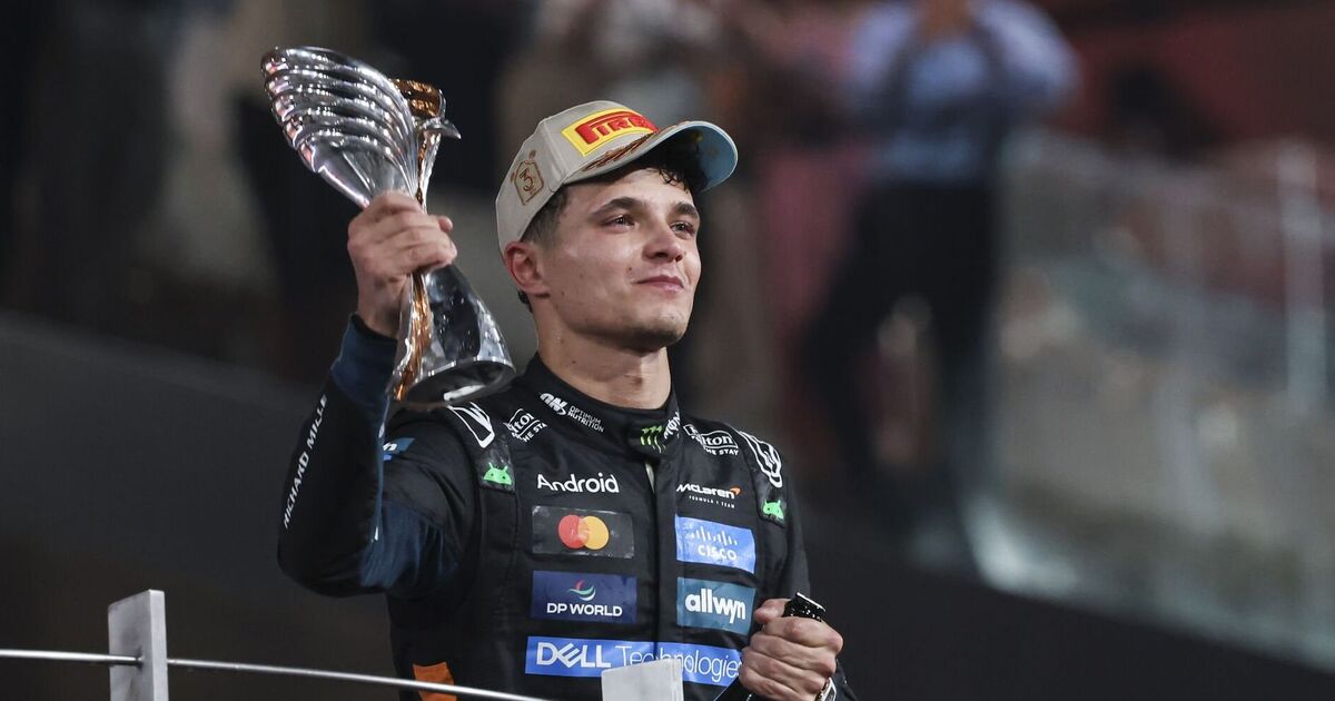 Why Norris did not lift  F1 Championship trophy and when he gets real one