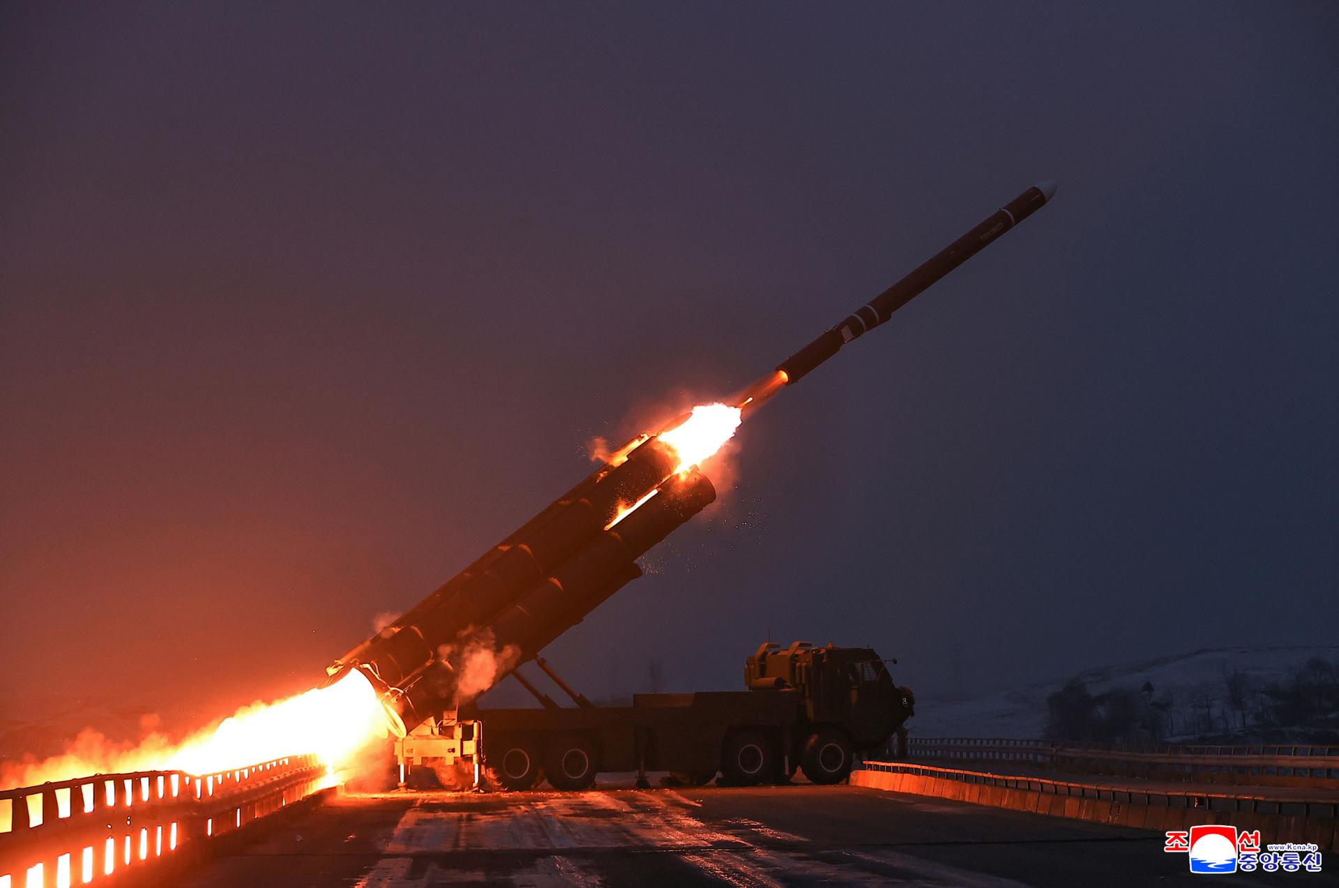 N. Korea's Kim oversees test launch of long-range strategic cruise missiles - The Korea Times