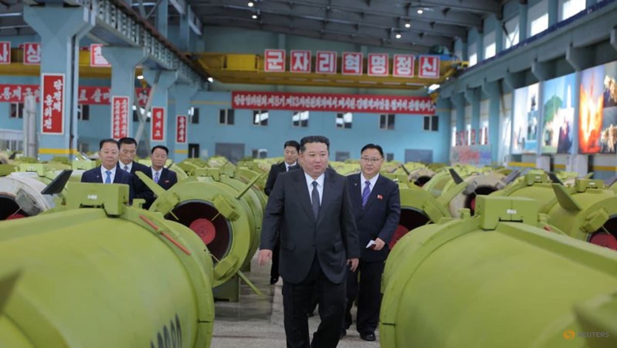 North Korea's Kim Jong Un oversees cruise missile launching drill