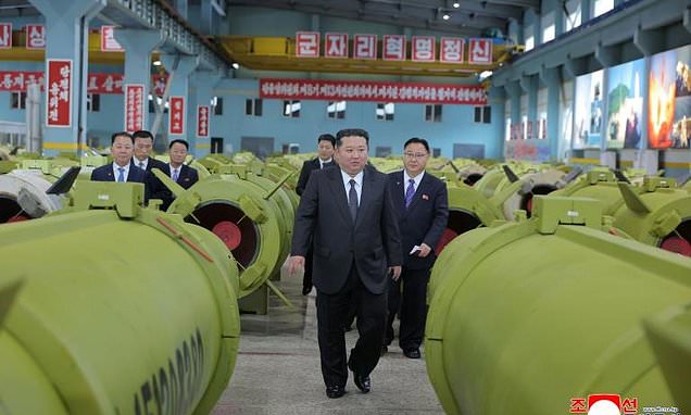 North Korea's Kim orders factories to make more missiles in 2026