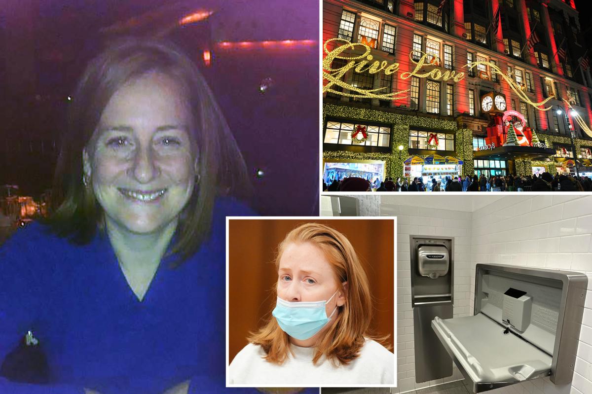 Woman stabbed in NYC Macy's bathroom while changing baby was going...