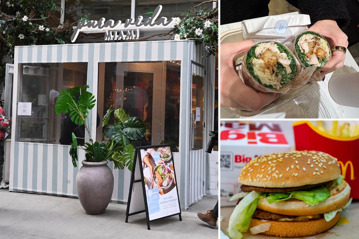 Exclusive | NYC health food chain  Pura Vida's tuna sandwich has triple the fat...