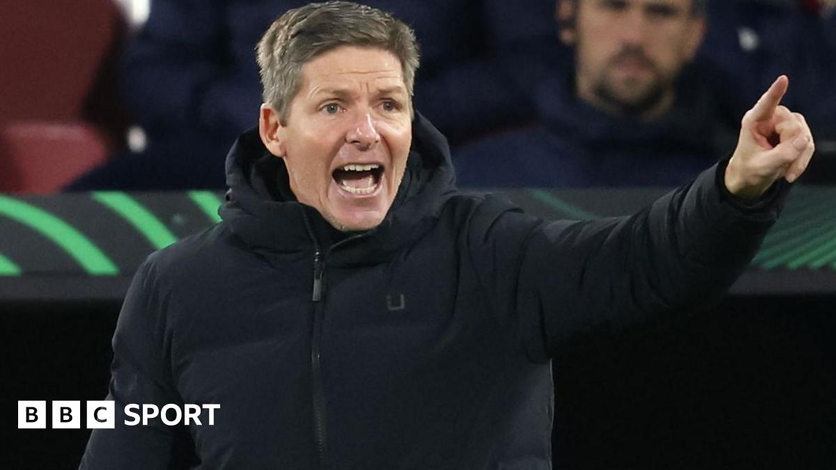 Oliver Glasner: Crystal Palace boss criticises EFL for not respecting Conference League