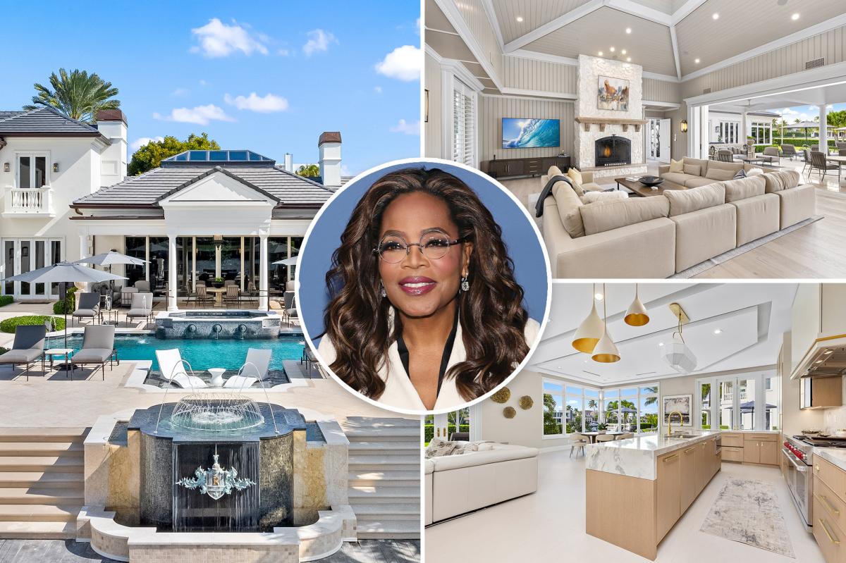 Exclusive | Boca Raton mansion with ties to Oprah asks $27.7M -- after its owners...