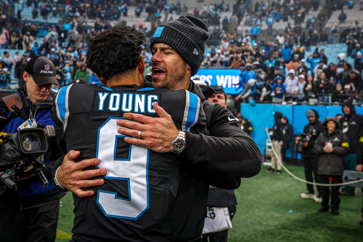 Panthers alone in first in NFC South, eyeing playoffs after Bucs' loss to Falcons
